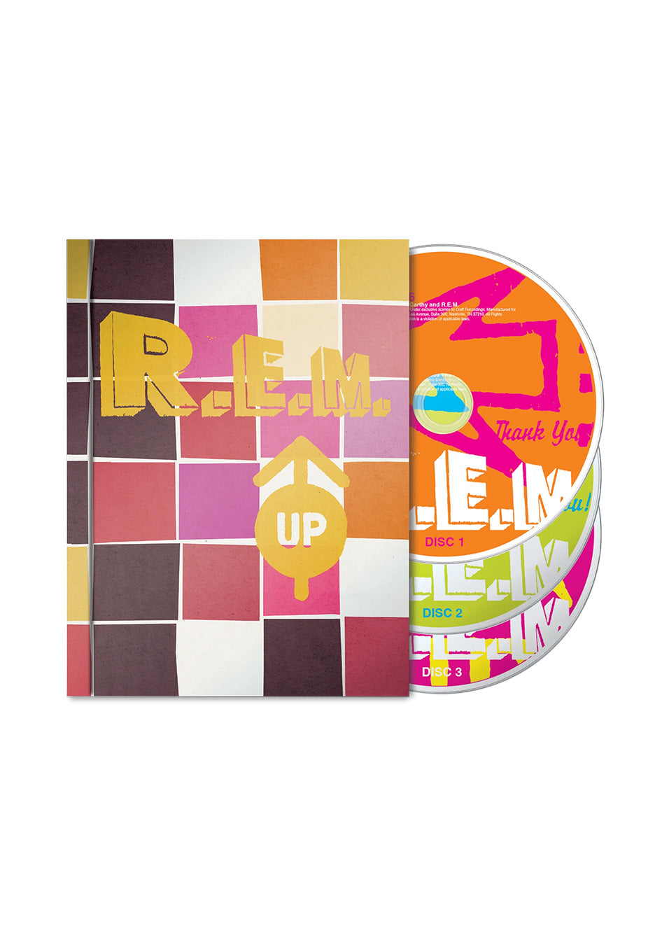 R.E.M. - Up (Ltd. 25th Anniversary Remastered Edition) - 2 CD + Blu Ray | Neutral-Image