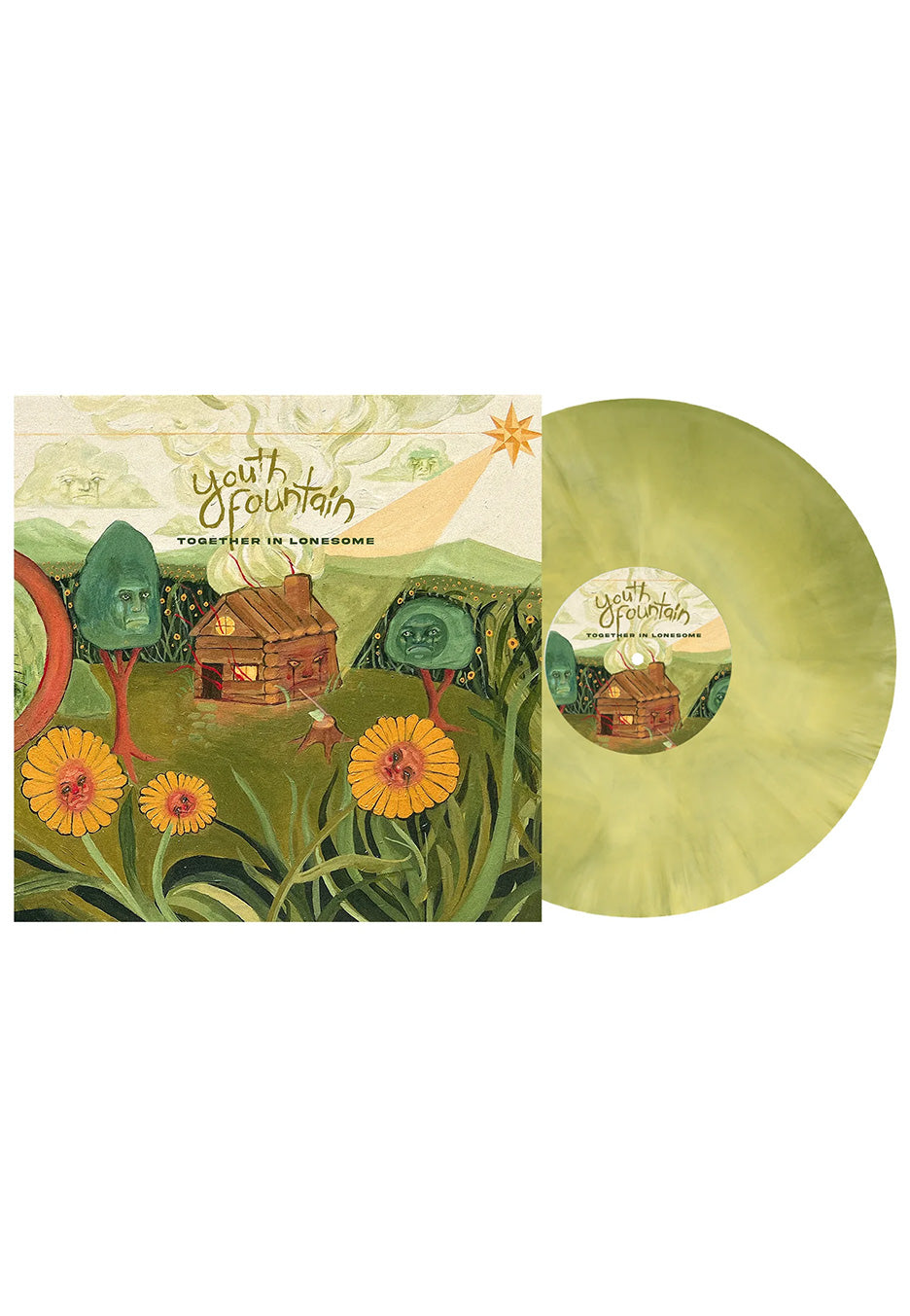 Youth Fountain - Together In Lonesome Green/Yellow Galaxy - Colored Vinyl | Neutral-Image