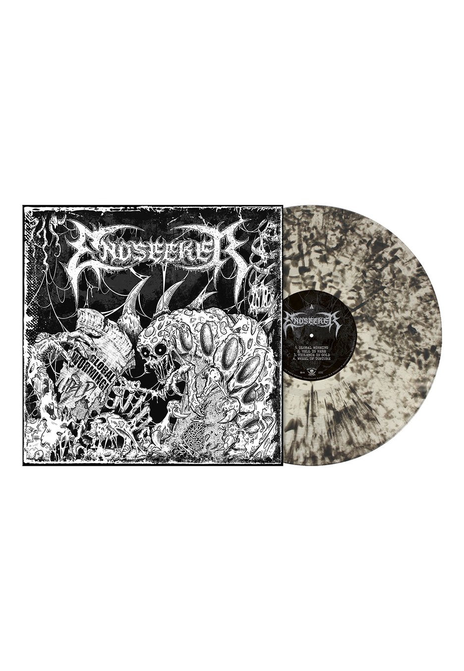 Endseeker - Global Worming Clear Blackdust - Colored Vinyl | Neutral-Image