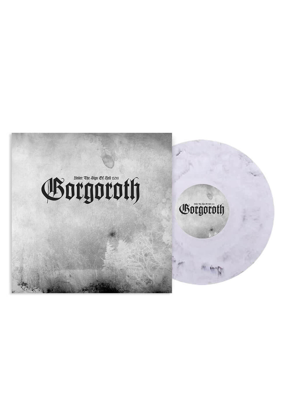 Gorgoroth - Under The Sign Of Hell 2011 White/Black - Marbled Vinyl | Neutral-Image