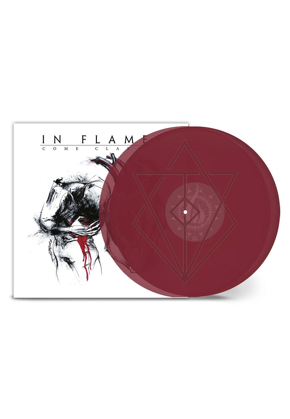 In Flames - Come Clarity Ltd. Transparent Violet - Colored 2 Vinyl | Neutral-Image