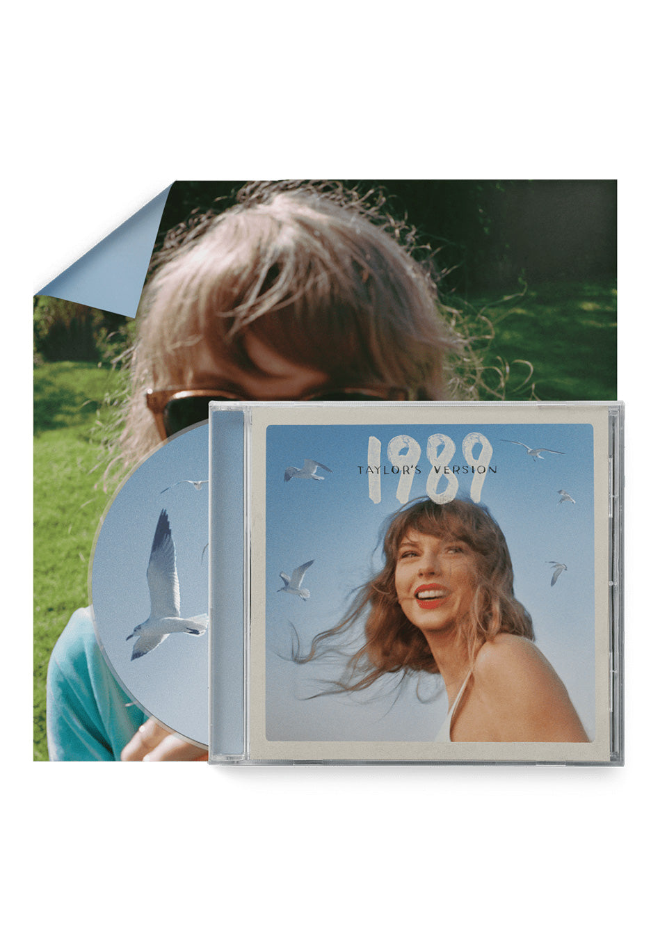 Taylor Swift - 1989 (Taylors Version) Crystal Skies Blue - CD + Poster | Neutral-Image