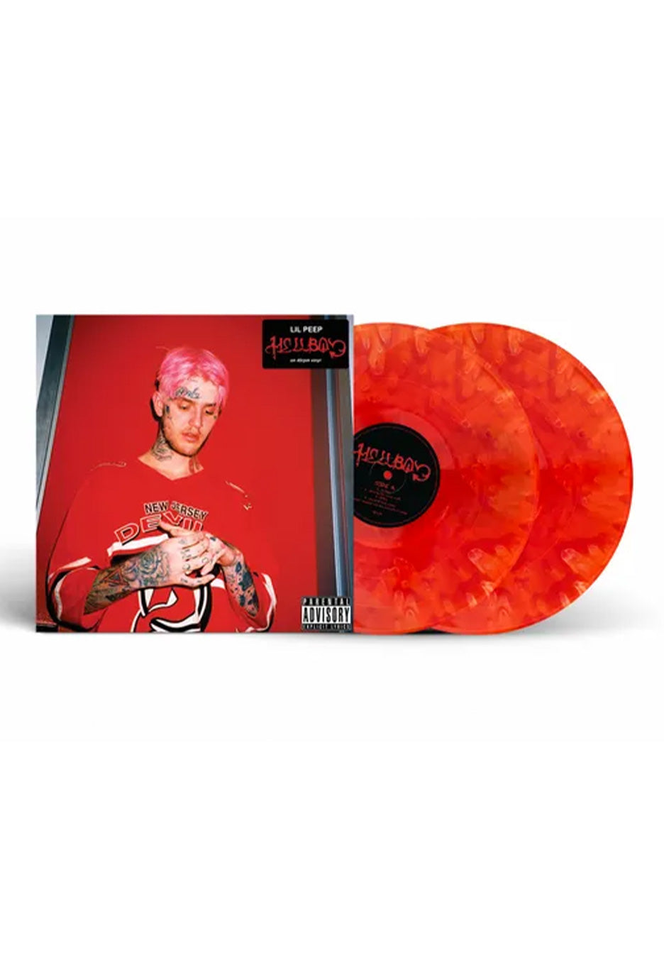 Lil Peep - Hellboy Cloudy Red - Colored 2 Vinyl | Neutral-Image