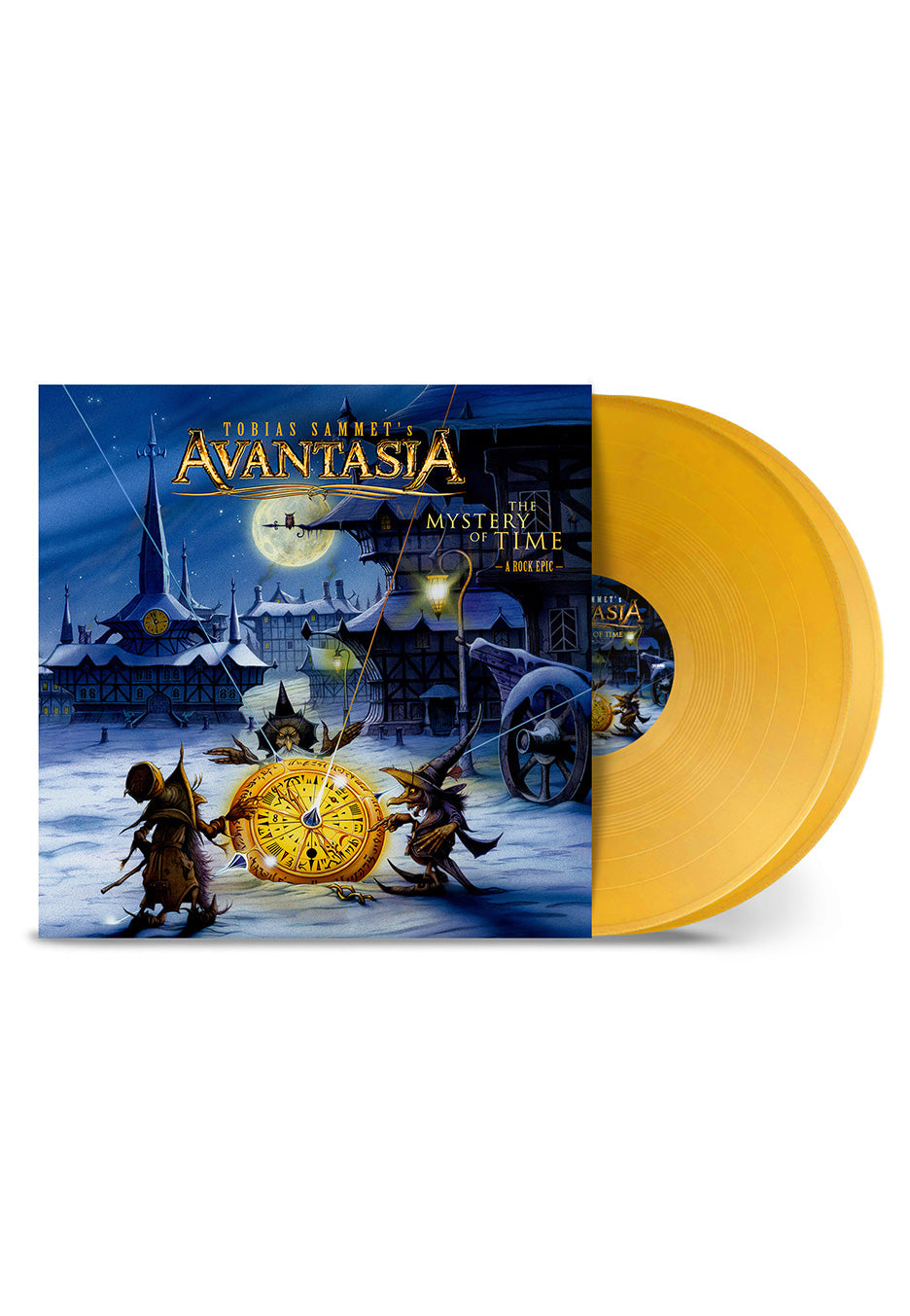 Avantasia - The Mistery Of Time (10 Years Anniversary) Ltd. Red Gold - Colored 2 Vinyl | Neutral-Image