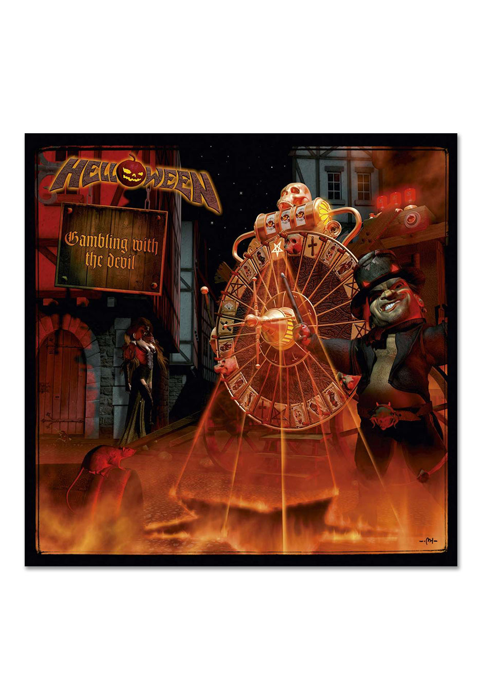 Helloween - Gambling With The Devil Ltd. Red/Black - Marbled 2 Vinyl | Neutral-Image