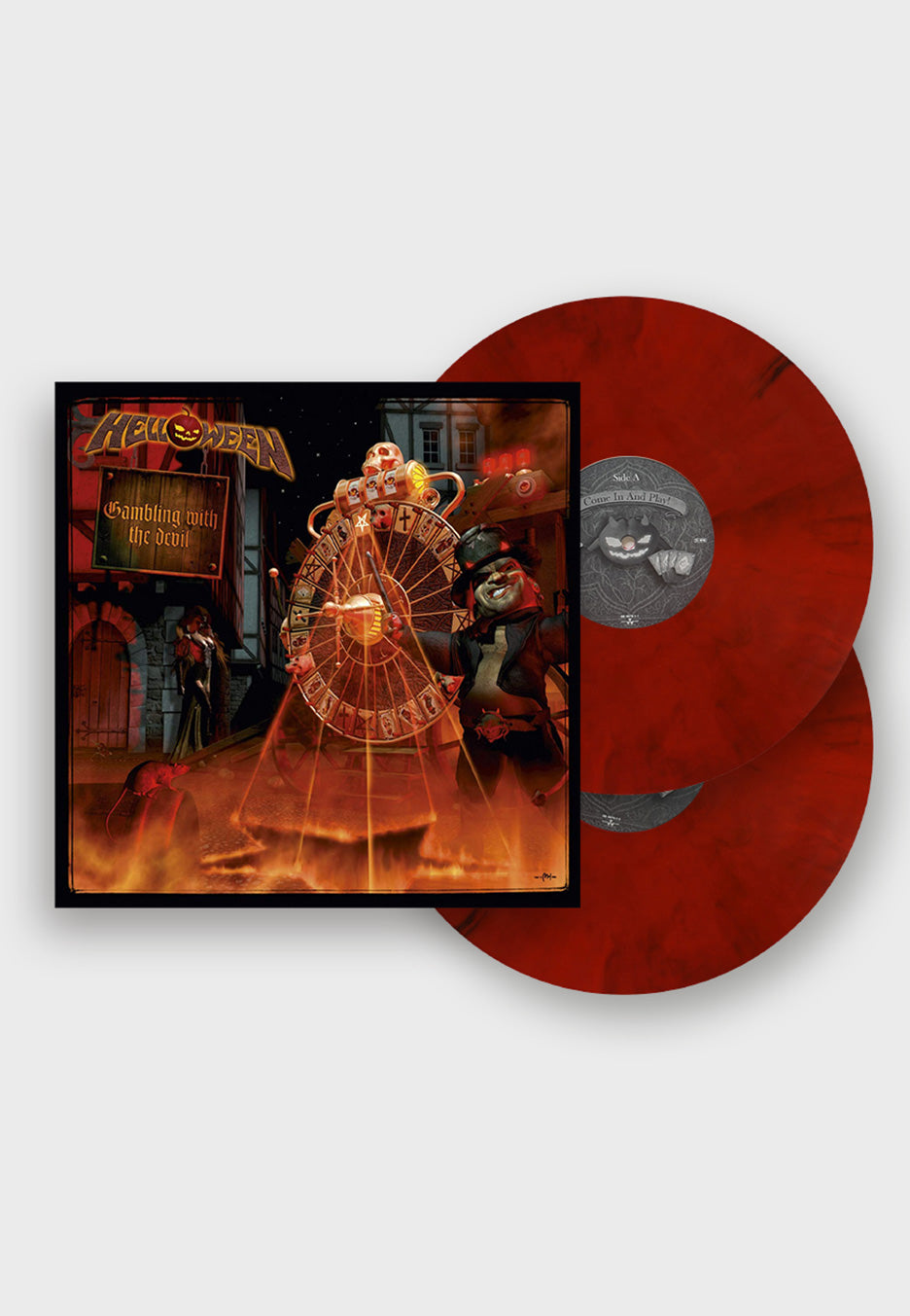 Helloween - Gambling With The Devil Ltd. Red/Black - Marbled 2 Vinyl | Neutral-Image