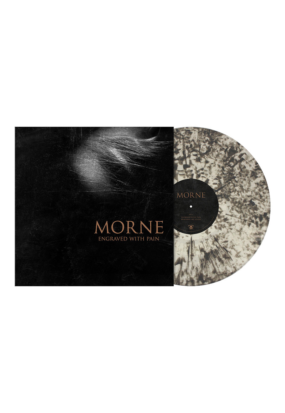 Morne - Engraved With Pain Ltd. Clear/Blackdust - Colored Vinyl | Neutral-Image