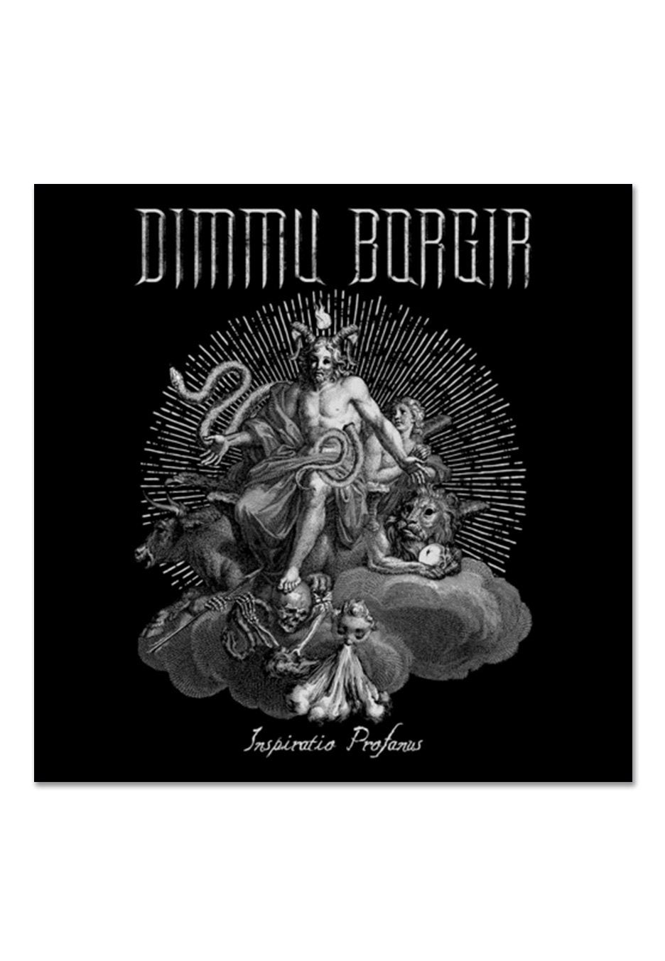 Dimmu Borgir - Inspiratio Profanus White w/ Black - Splattered Vinyl | Neutral-Image