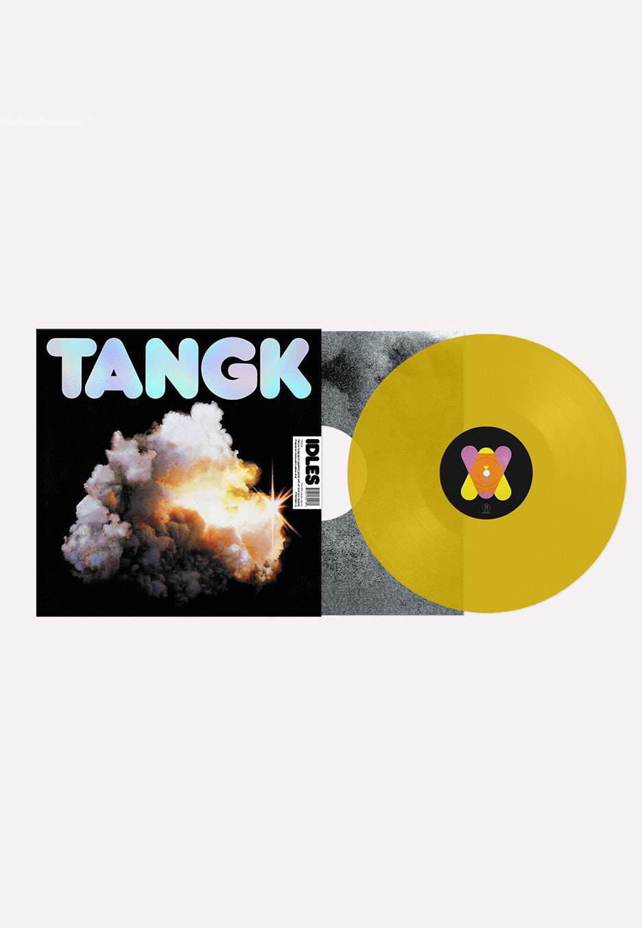 IDLES - TANGK (Limited Deluxe) Translucent Yellow - Colored Vinyl | Neutral-Image