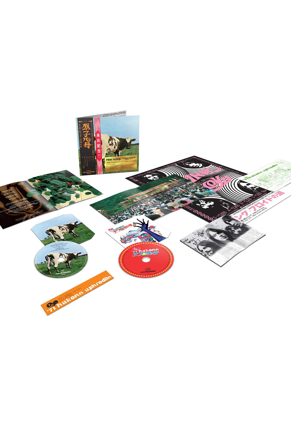 Pink Floyd - Atom Heart Mother (Special Limited Edition Japan 1971) - Digipak CD + Blu Ray | Neutral-Image