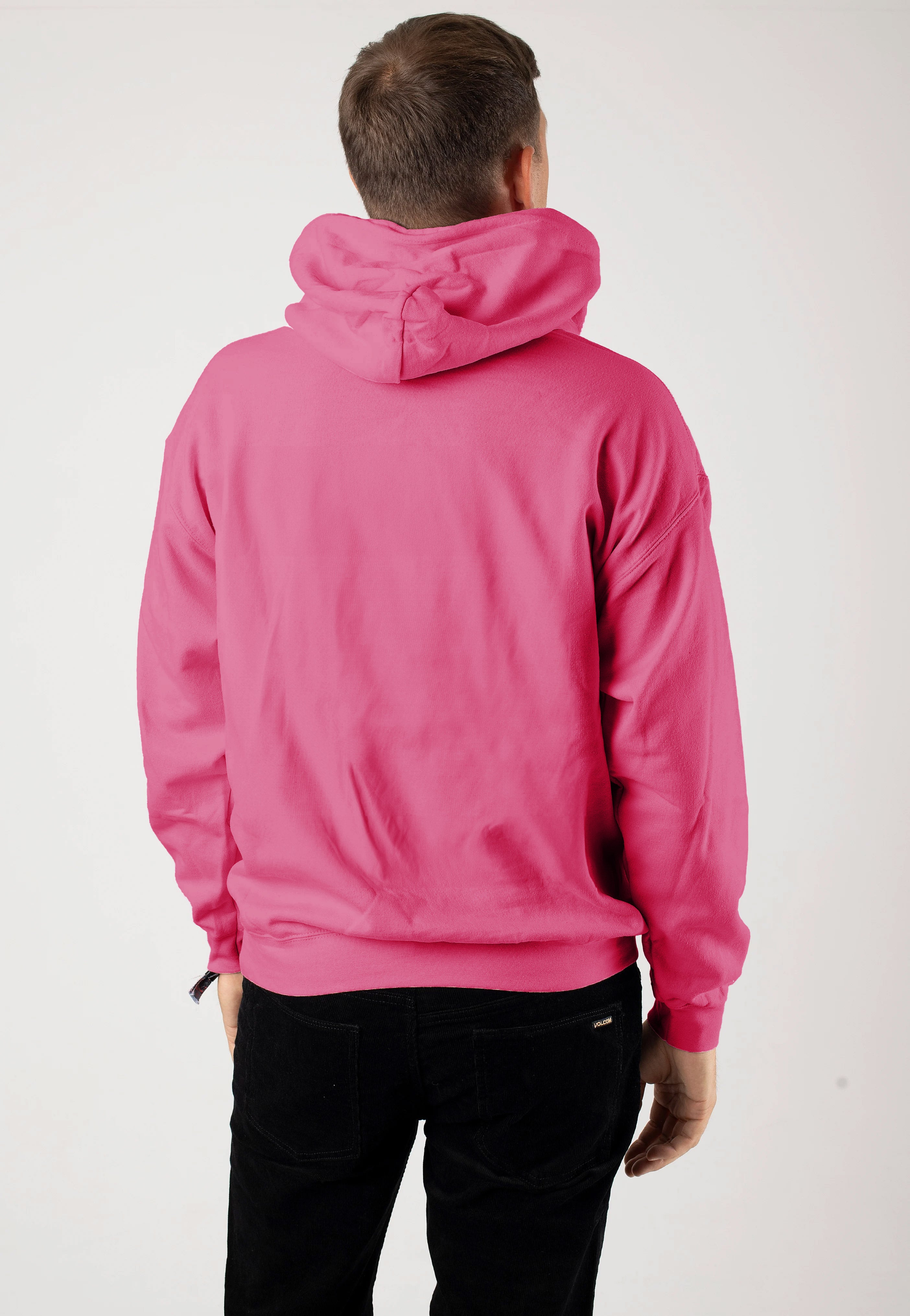 Scene Queen - Burning House Candyfloss Pink - Hoodie | Men-Image