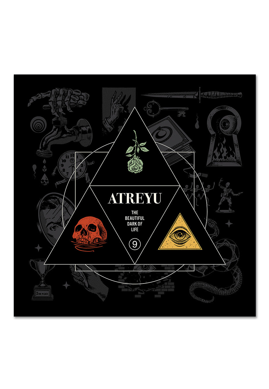 Atreyu - The Beautiful Dark Of Life Ltd. Glow In The Dark Clear - Colored 2 Vinyl | Neutral-Image