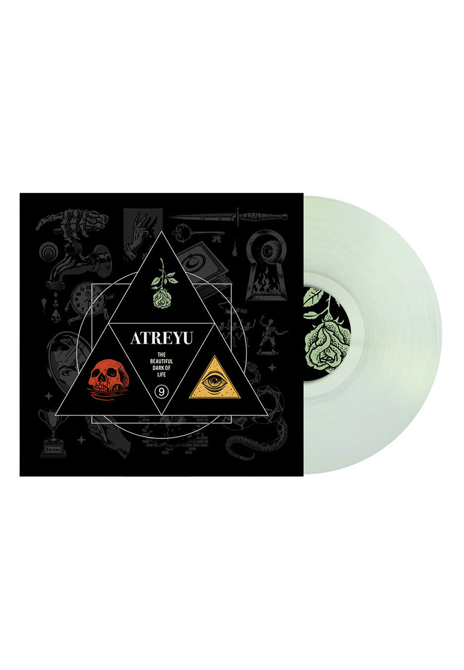 Atreyu - The Beautiful Dark Of Life Ltd. Glow In The Dark Clear - Colored 2 Vinyl | Neutral-Image