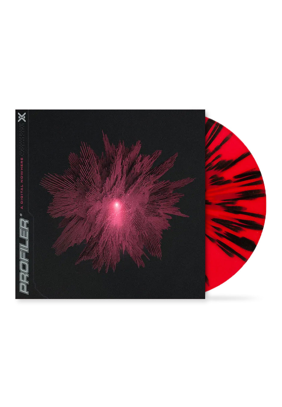 Profiler - A Digital Nowhere Red w/ Black - Splattered Vinyl | Neutral-Image