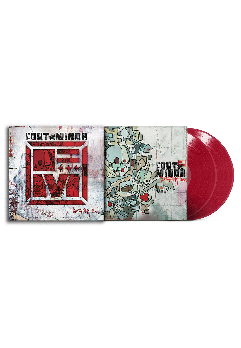 Fort Minor - The Rising Tied (Deluxe Edition) Ltd. Ruby Red - Colored 2 Vinyl | Neutral-Image