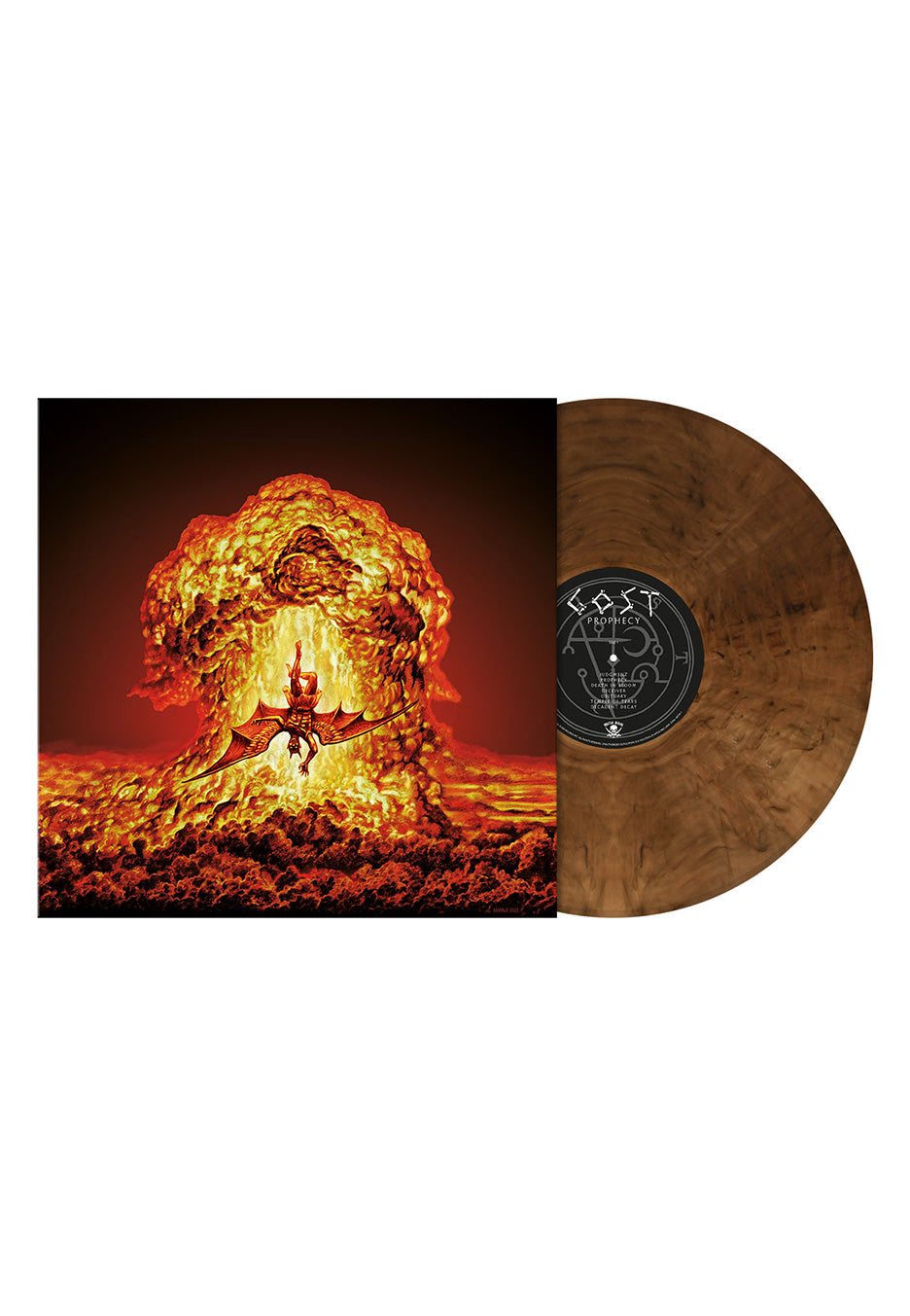 GosT - Prophecy Ltd. Beige Brown w/ Black Smoke - Colored Vinyl | Neutral-Image