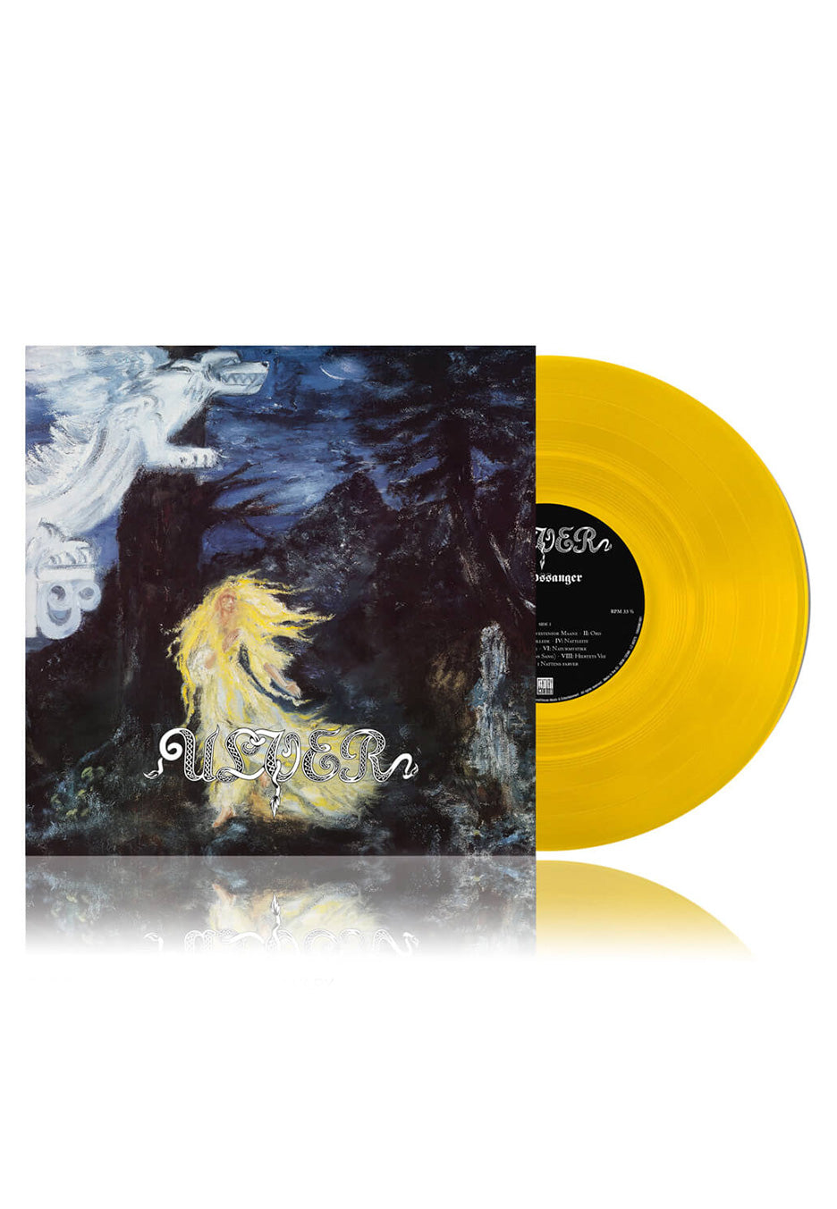 Ulver - Kveldssanger (Re-Issue 2024) Ltd. Transparent Sun Yellow - Colored Vinyl | Neutral-Image