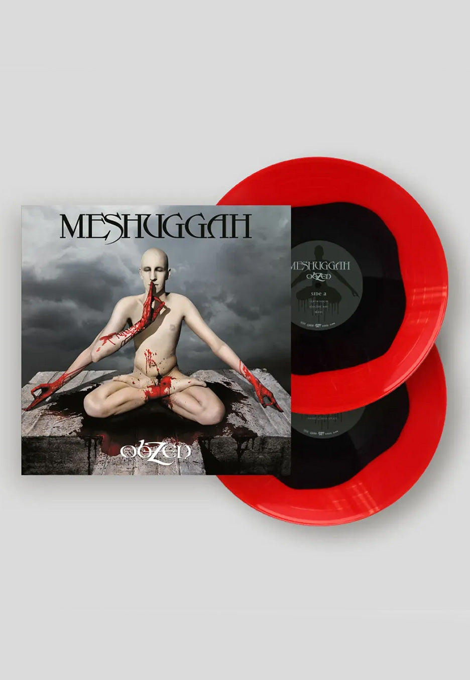 Meshuggah - ObZen (15th Anniversary Edition) Ltd. Red/Black Circle - Colored 2 Vinyl | Neutral-Image