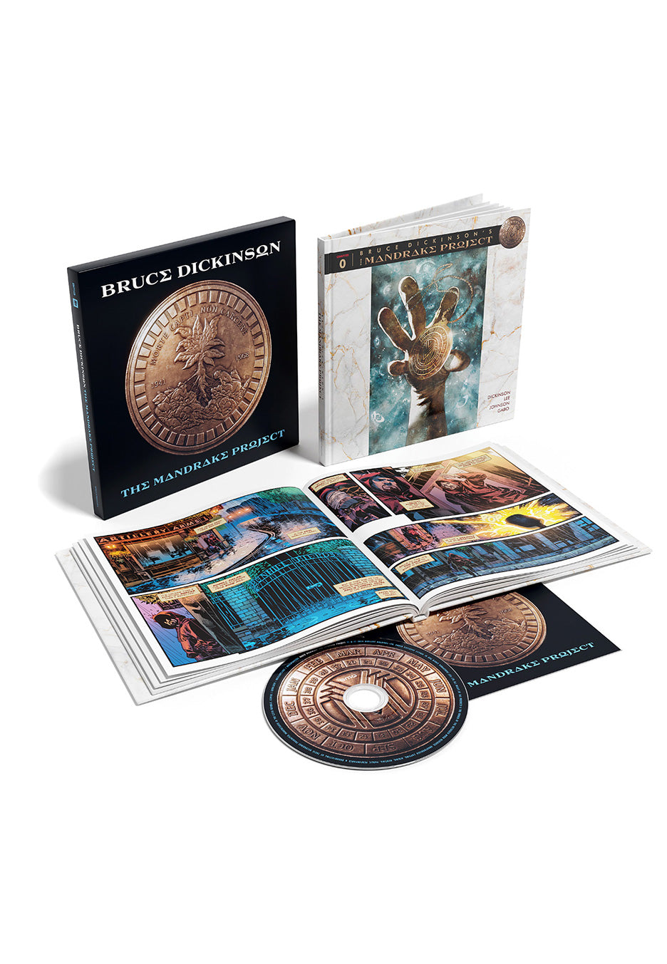 Bruce Dickinson - The Mandrake Project (Super Deluxe Bookpack Edition) - Mediabook CD | Neutral-Image