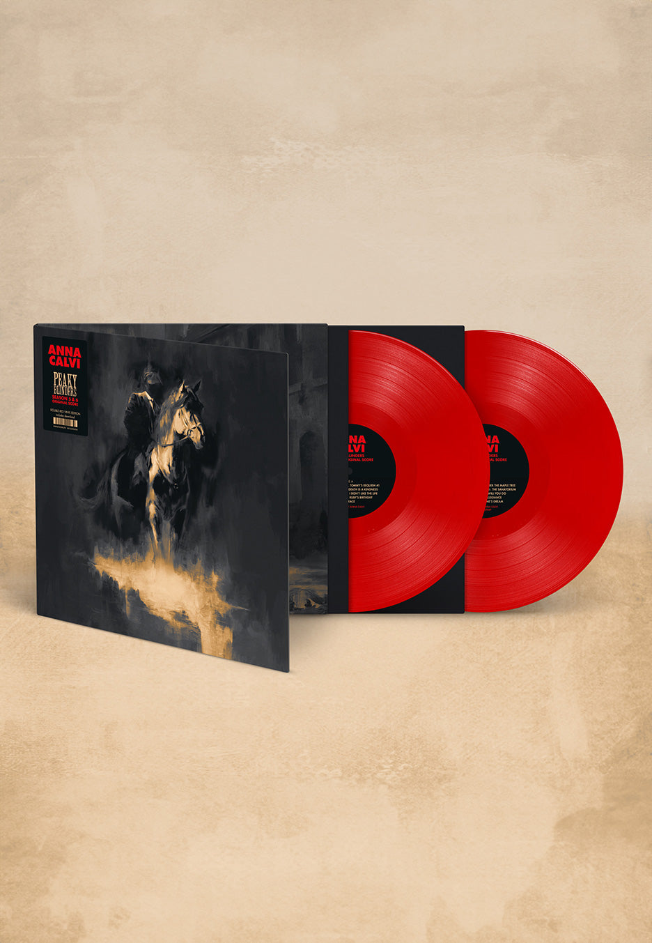 Peaky Blinders - Season 5 & 6 OST (Anna Calvi) Ltd. Red - Colored 2 Vinyl | Neutral-Image