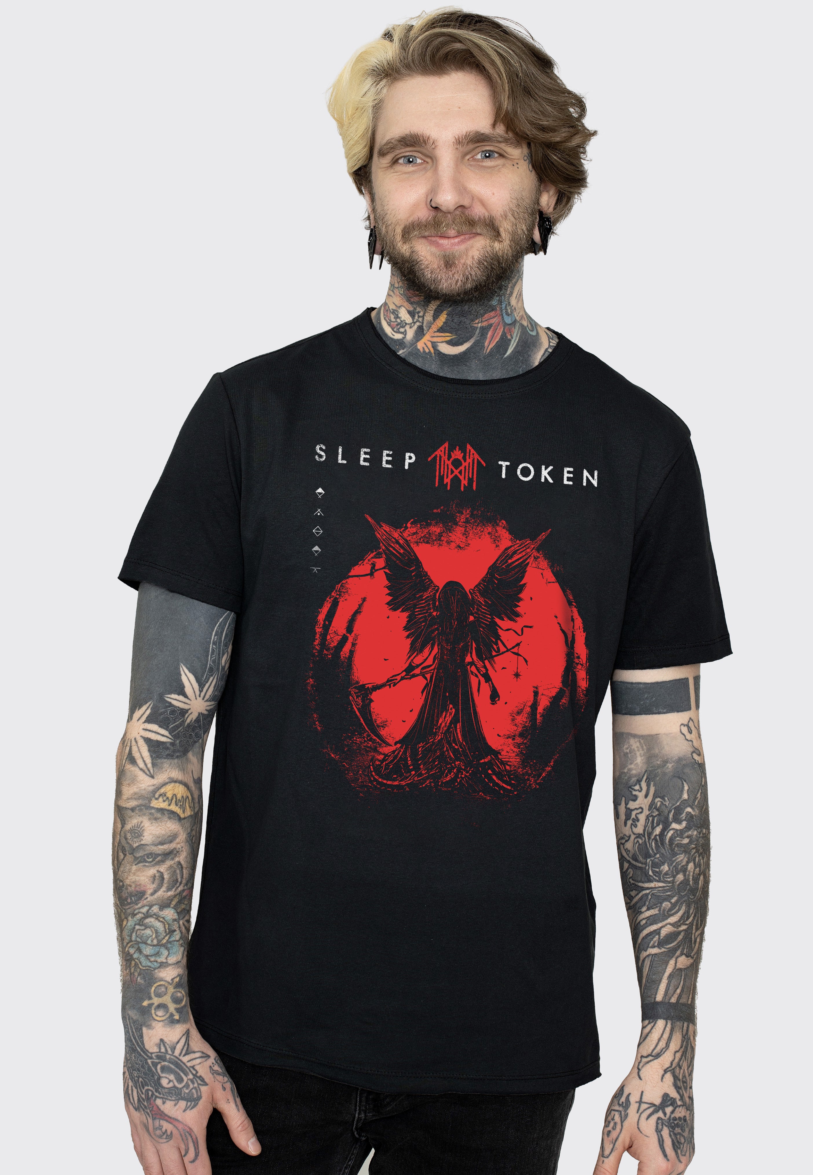 Sleep Token - Red Reaper Angel - T-Shirt | Men-Image