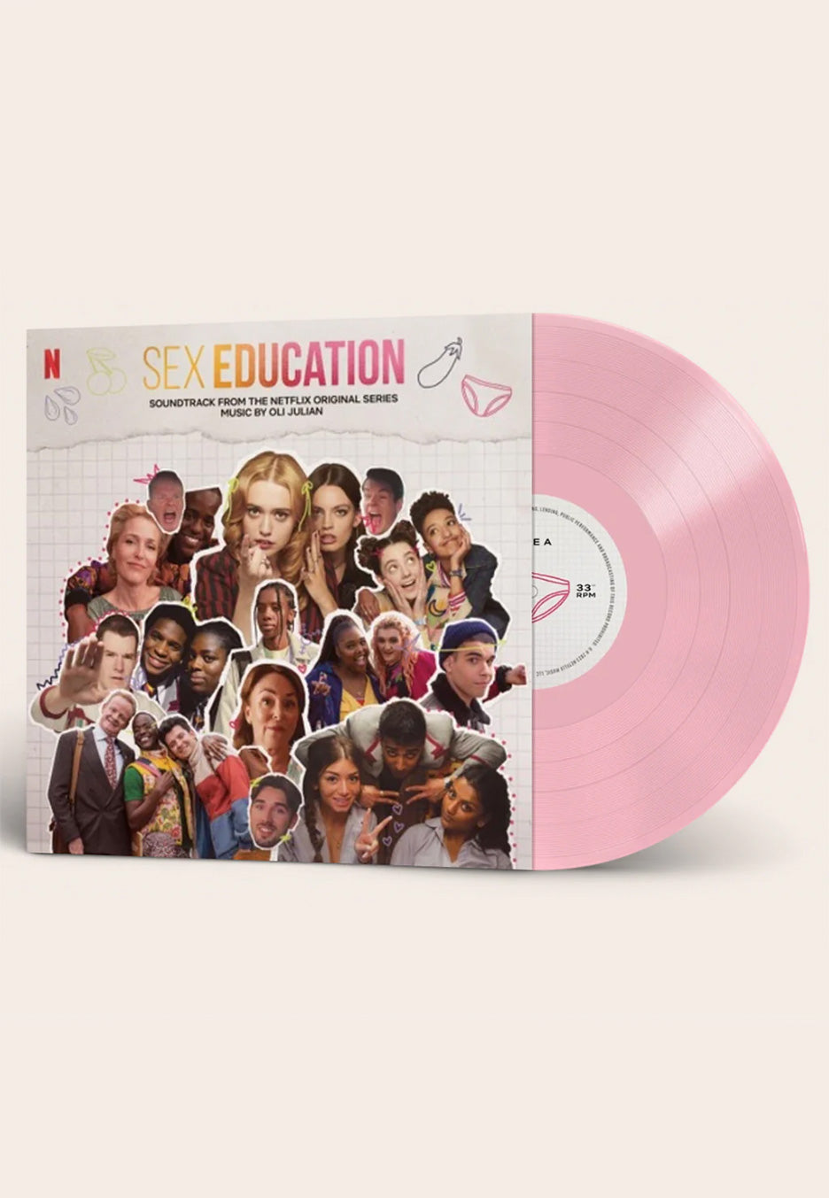 Sex Education - Sex Education OST Ltd. Pink (Oli Julian) - Colored Vinyl | Neutral-Image