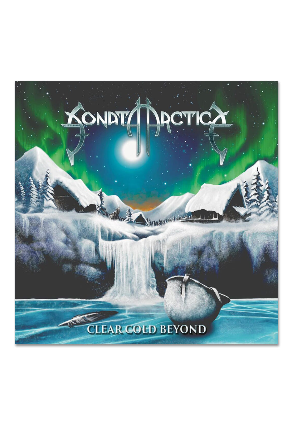 Sonata Arctica - Clear Cold Beyond Ltd. White/Black - Marbled 2 Vinyl | Neutral-Image