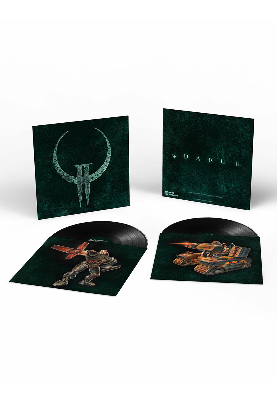 Quake - Quake II OST (Remastered) (Sonic Mayhem) - 2 Vinyl | Neutral-Image