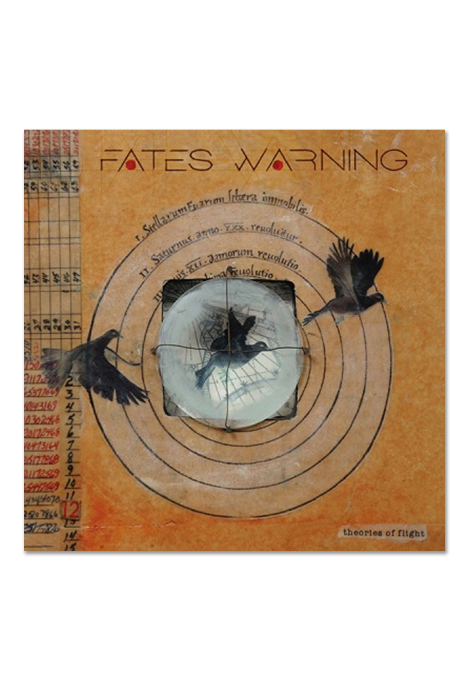 Fates Warning - Theories of Flight Transparent Red - Colored 2 Vinyl | Neutral-Image