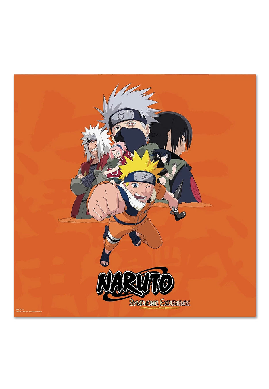 Naruto - Naruto Symphonic Experience (Sylvain Audinovski) Ltd. Red - Colored 2 Vinyl | Neutral-Image