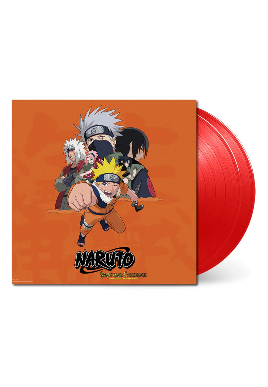 Naruto - Naruto Symphonic Experience (Sylvain Audinovski) Ltd. Red - Colored 2 Vinyl | Neutral-Image