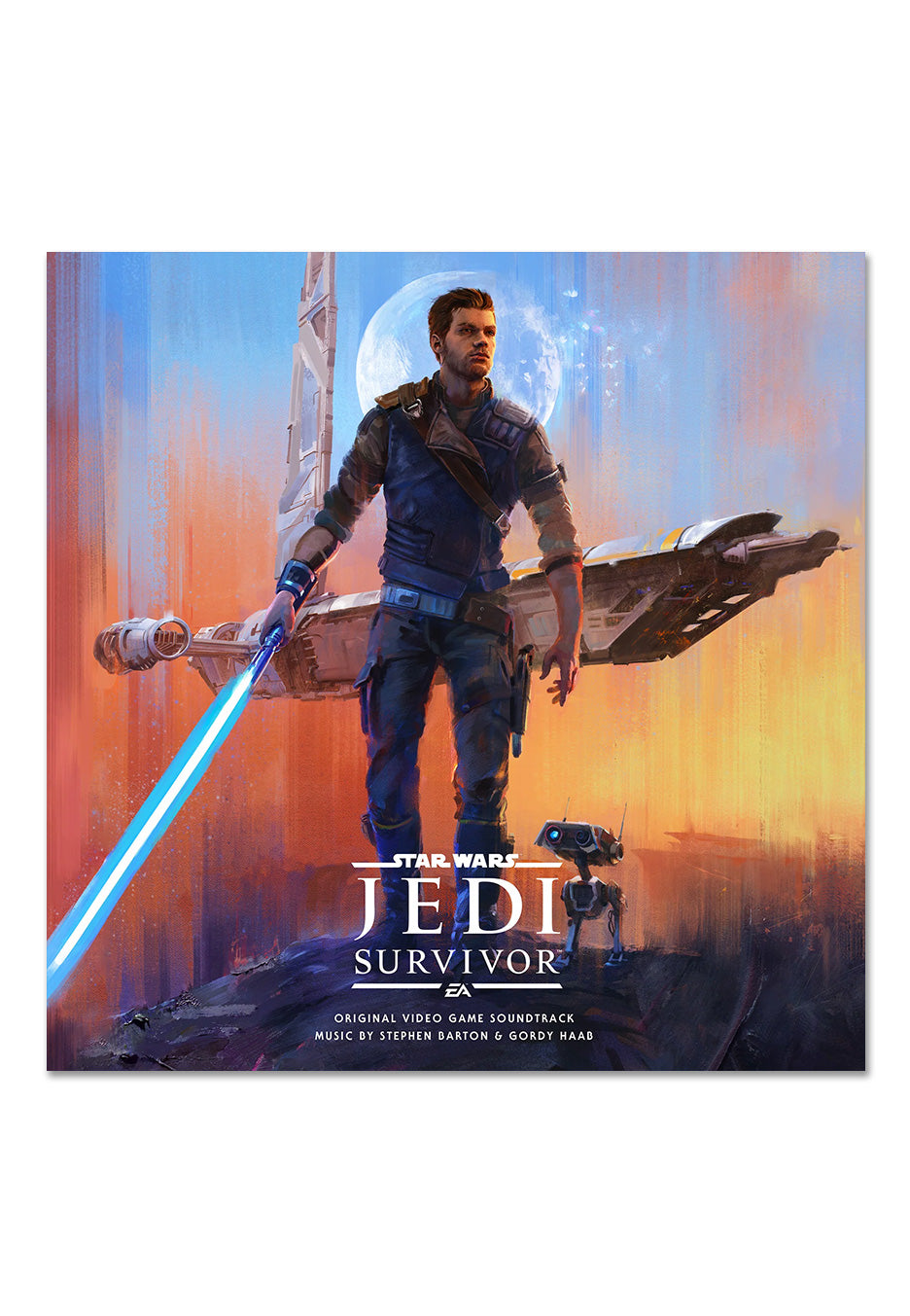 Star Wars - Star Wars Jedi: Survivor OST (Barton / Haab) Ltd. Lightsaber Blue & Red - Colored 2 Vinyl | Neutral-Image