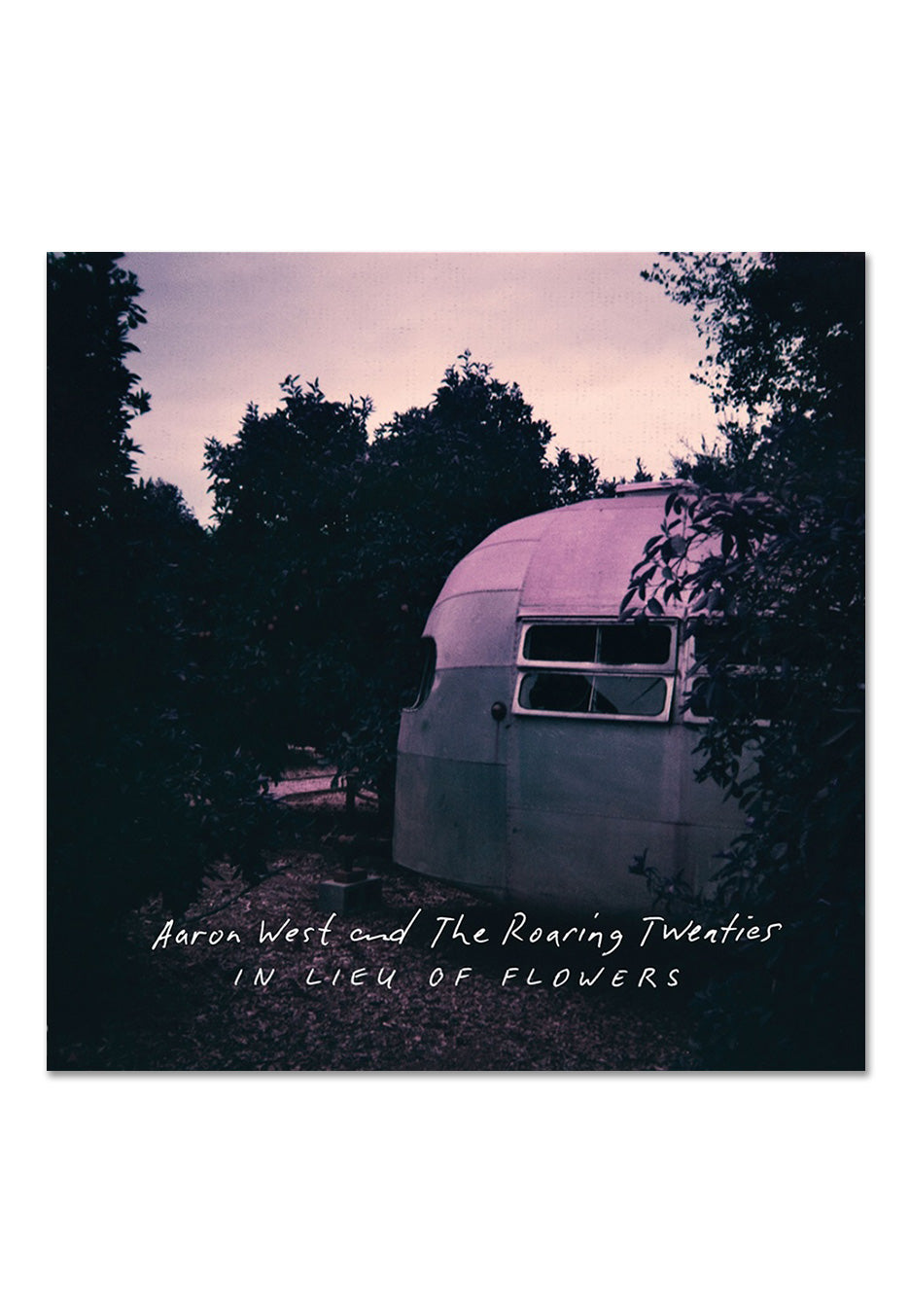 Aaron West and The Roaring Twenties - In Lieu Of Flowers Purple & Black Pinwheel - Colored Vinyl | Neutral-Image