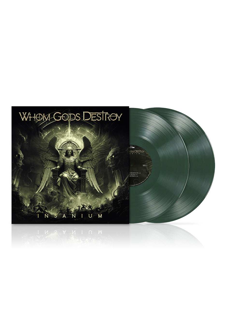 Whom Gods Destroy - Insanium Ltd. Dark Green - Colored 2 Vinyl | Neutral-Image