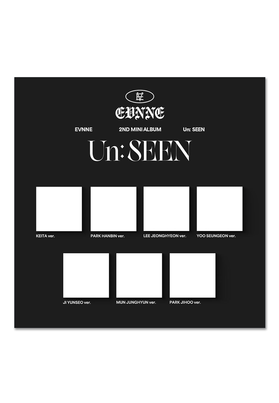 EVNNE - Un:SEEN (Digipak Version) - Digipak CD | Neutral-Image