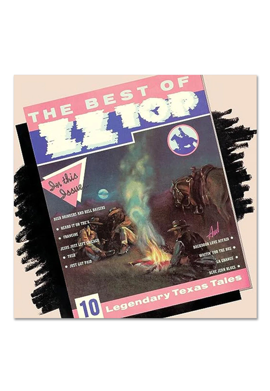 ZZ Top - The Best Of ZZ Top Ltd. Translucent Blue - Colored Vinyl | Neutral-Image