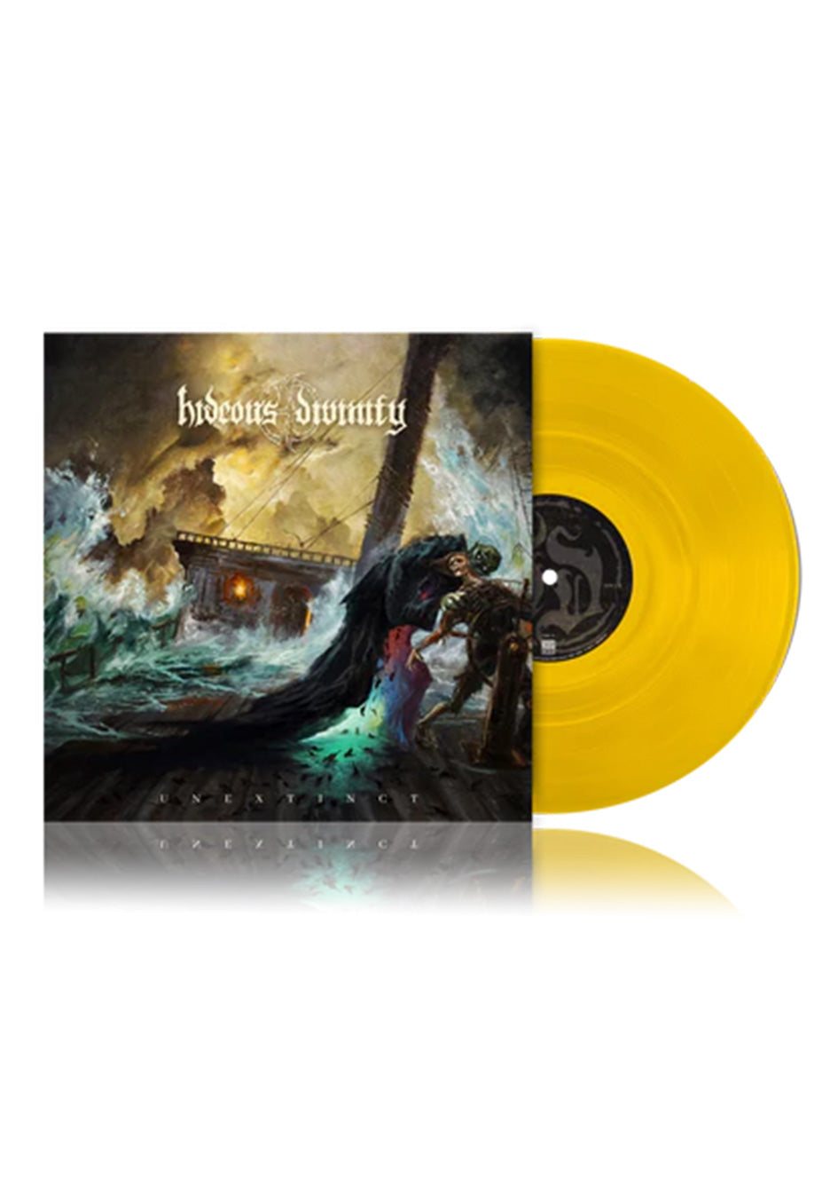 Hideous Divinity - Unextinct Ltd. Transparent Sun Yellow - Colored Vinyl | Neutral-Image