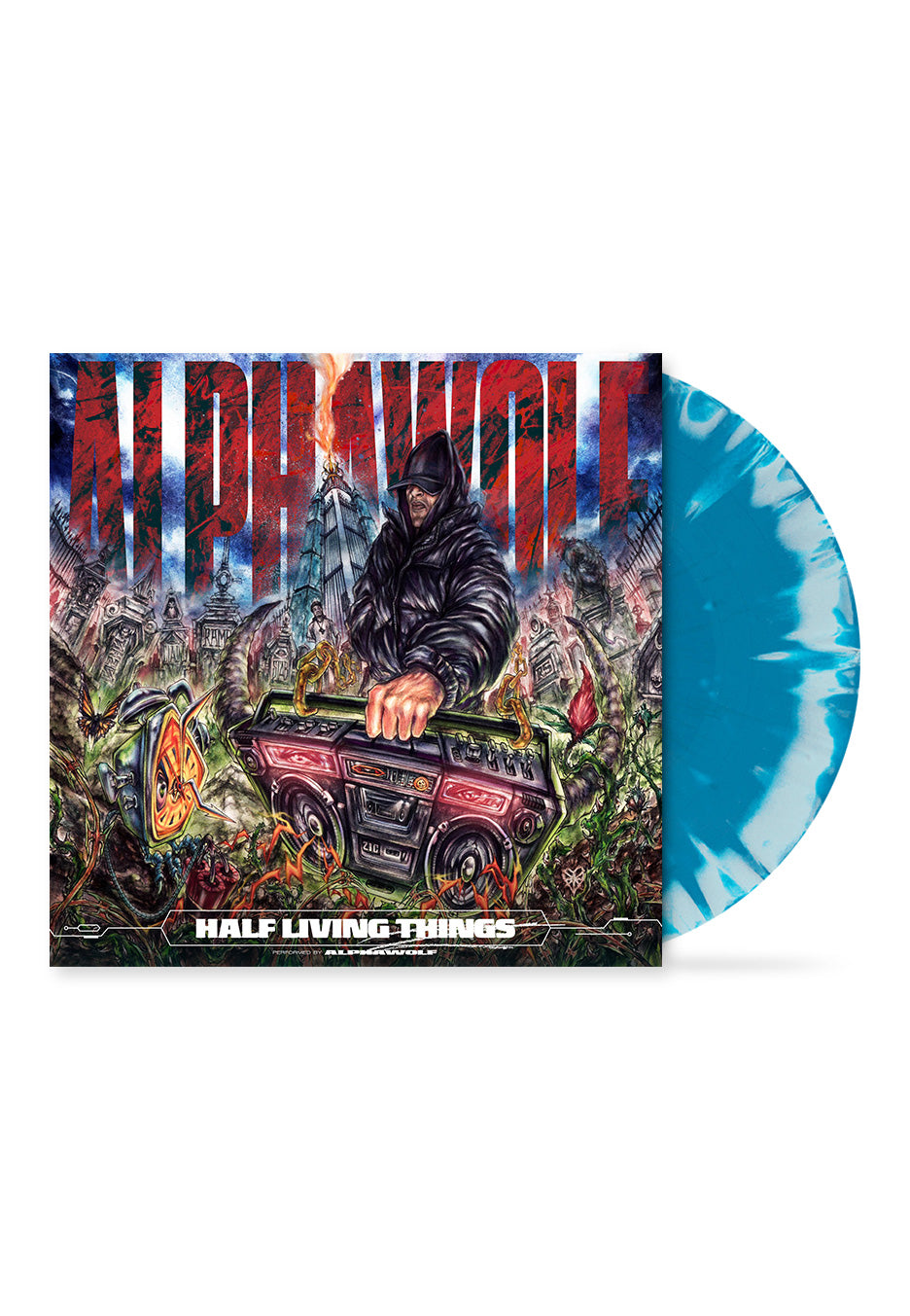 Alpha Wolf - Half Living Things Ltd. Blue/Dark Blue - Colored Vinyl | Neutral-Image