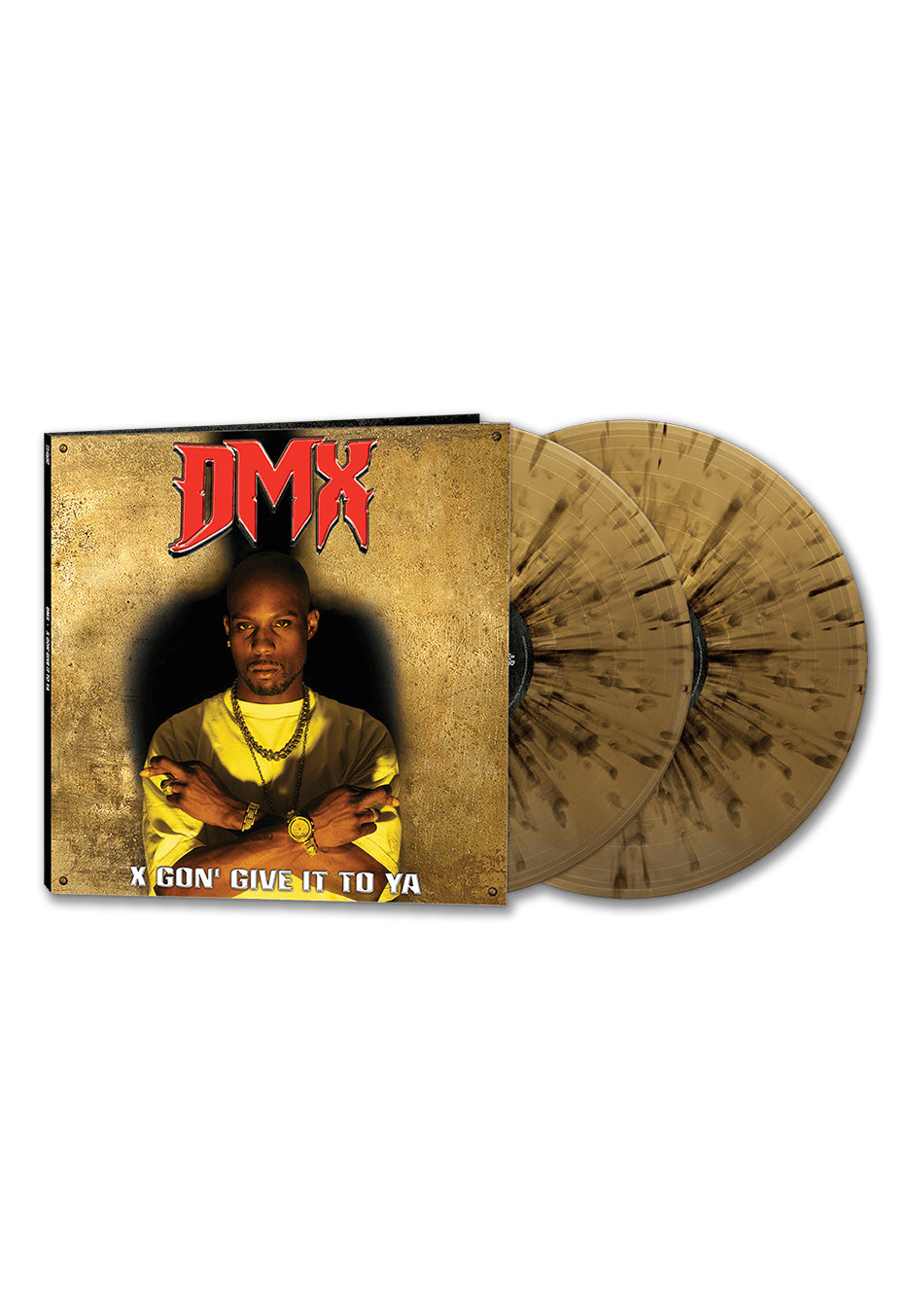 DMX - X Gon' Give It To Ya Ltd. Gold w/ Black - Splattered 2 Vinyl | Neutral-Image