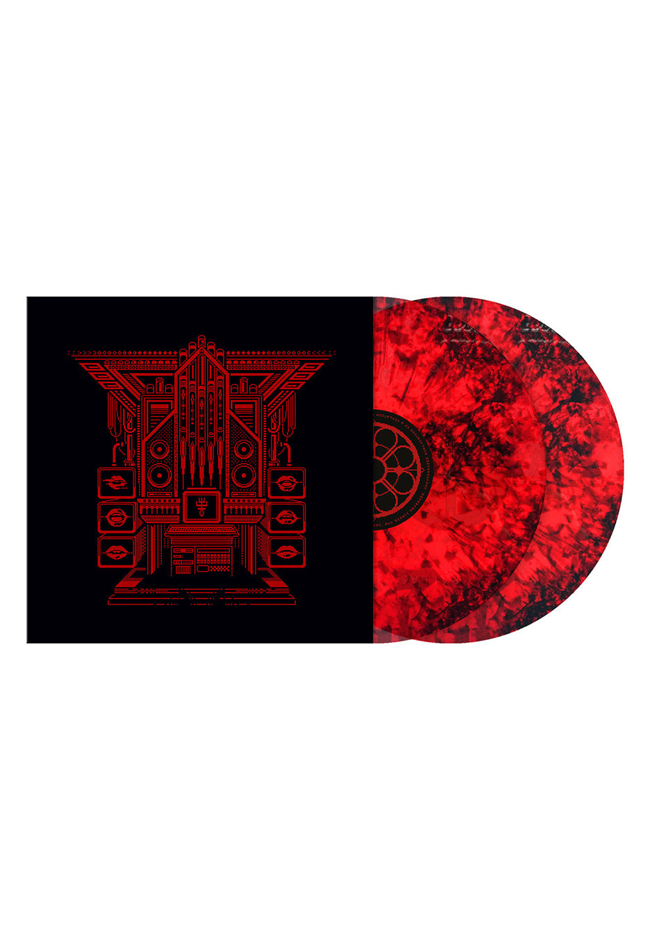 Keygen Church - Nel Nome Del Codice Ltd. Transparent Red/Blackdust - Colored Vinyl | Neutral-Image