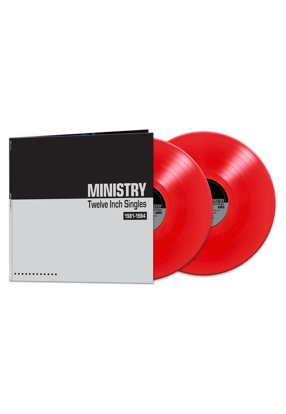 Ministry - Twelve Inch Singles 1981-1984 Ltd. Red - Colored 2 Vinyl | Neutral-Image