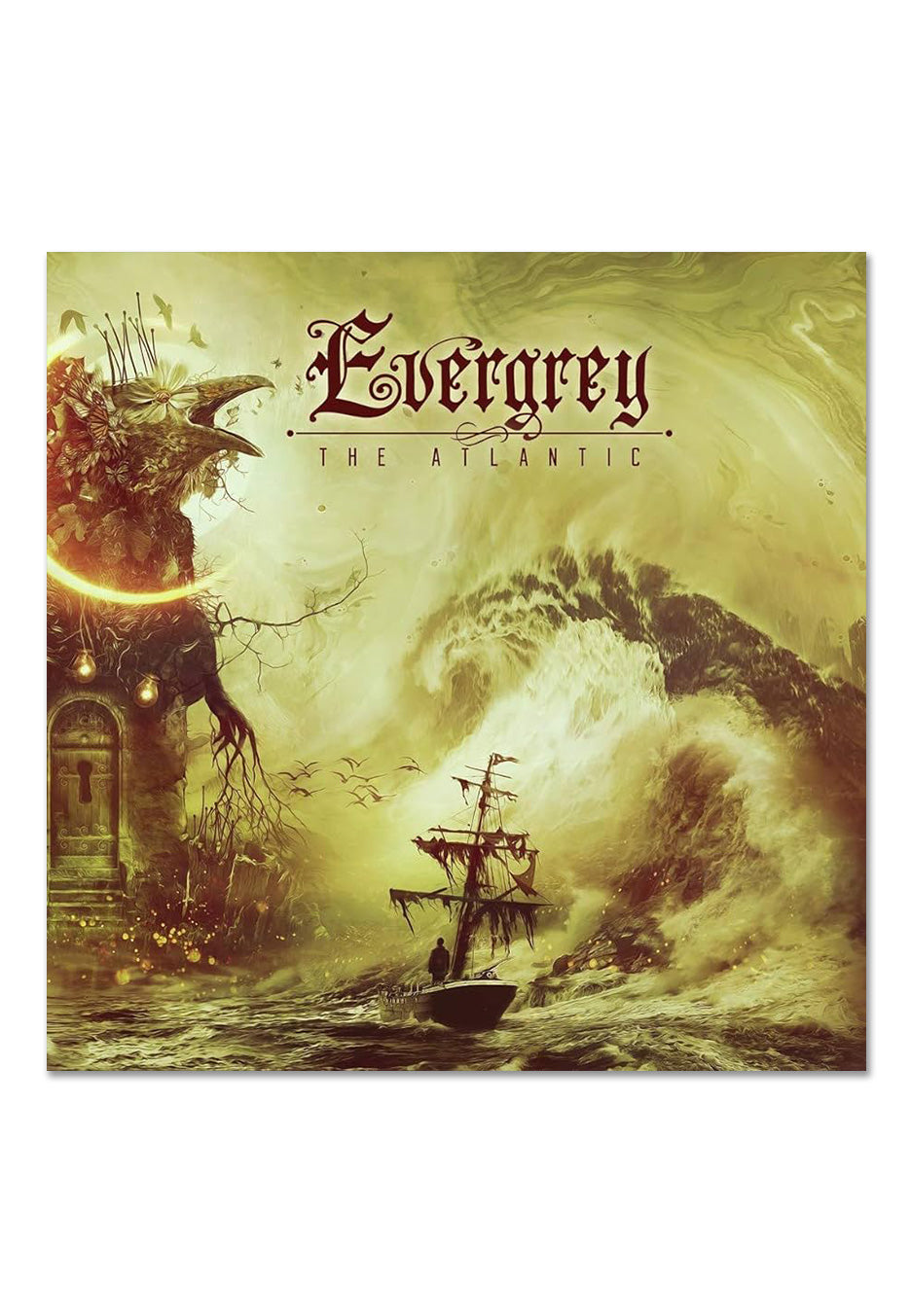 Evergrey - The Atlantic Ltd. Yellow/Red/Black - Marbled 2 Vinyl | Neutral-Image