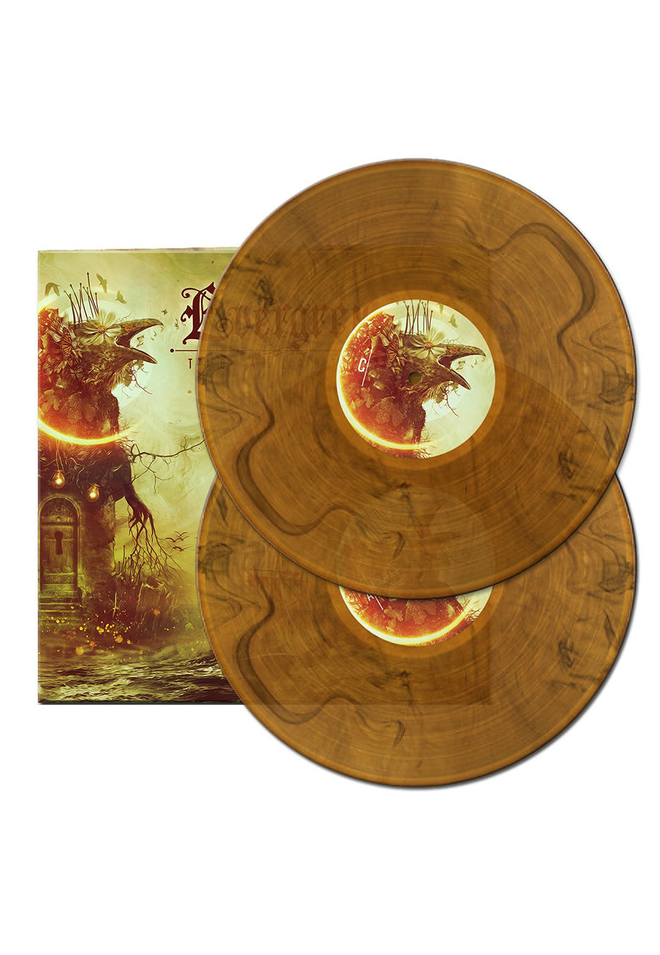 Evergrey - The Atlantic Ltd. Yellow/Red/Black - Marbled 2 Vinyl | Neutral-Image