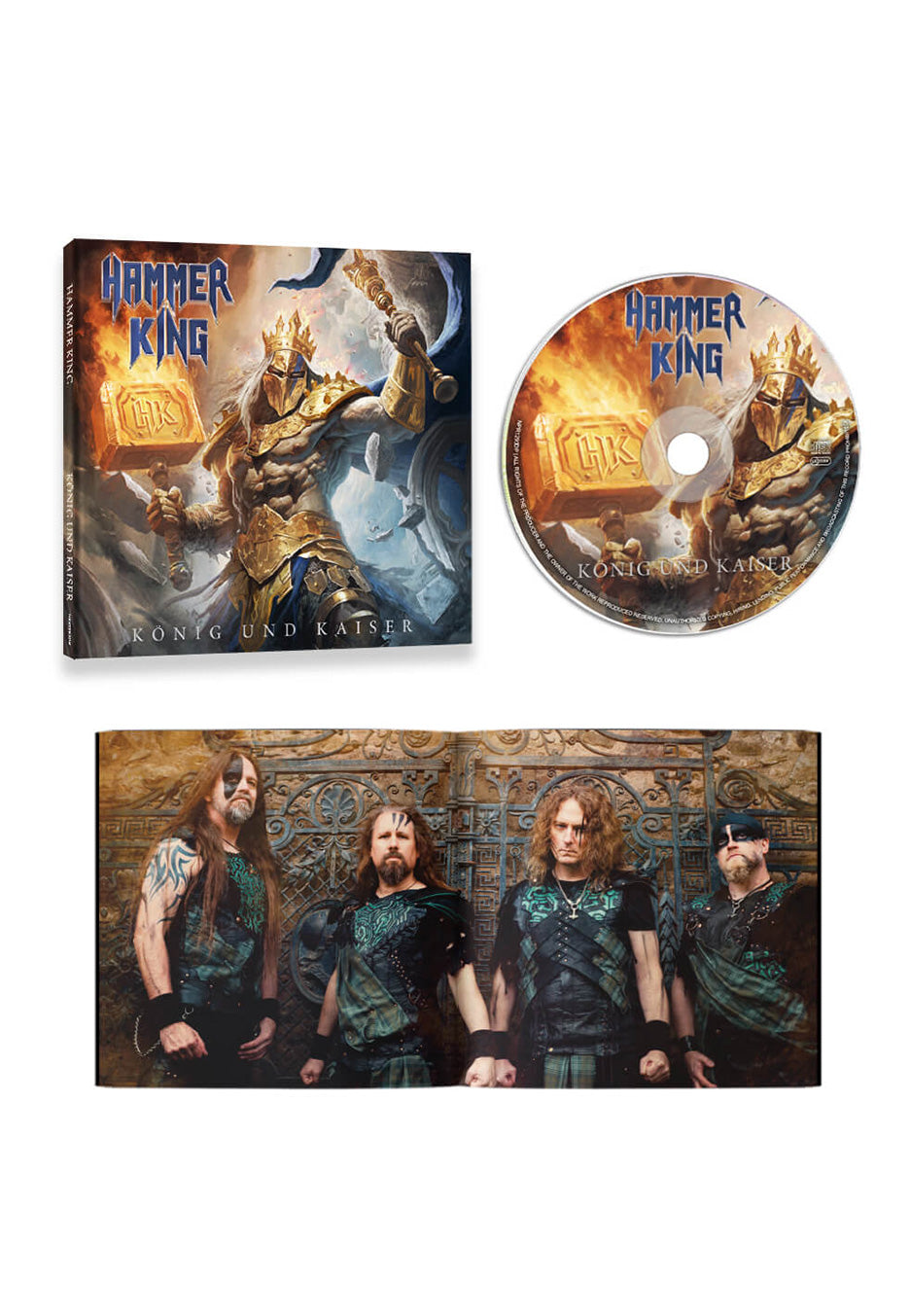 Hammer King - König & Kaiser - Digipak CD | Neutral-Image