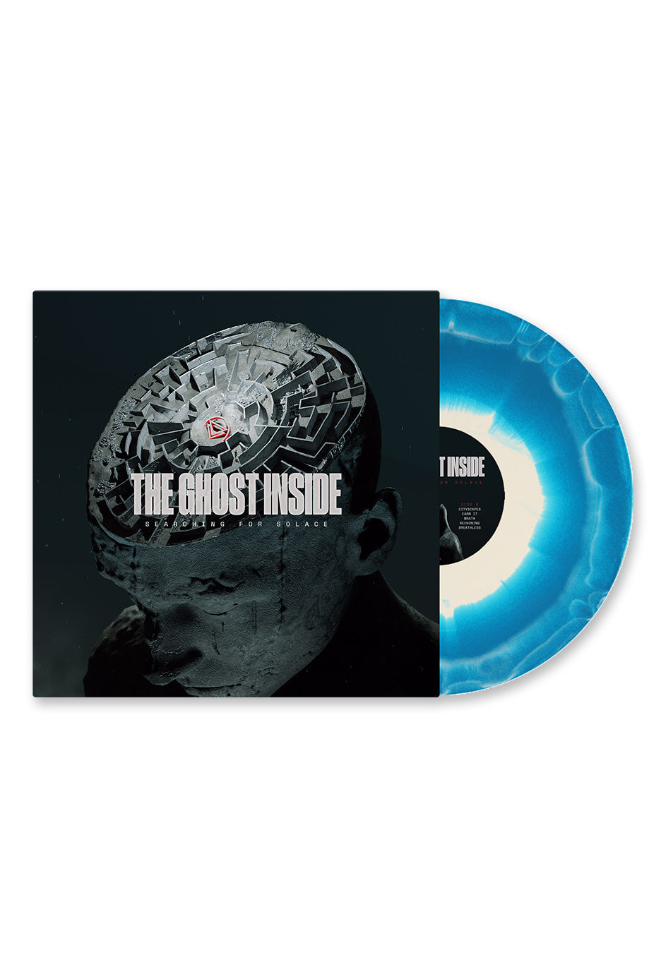 The Ghost Inside - Searching For Solace Solid Blue / Solid White - Colored Vinyl | Neutral-Image