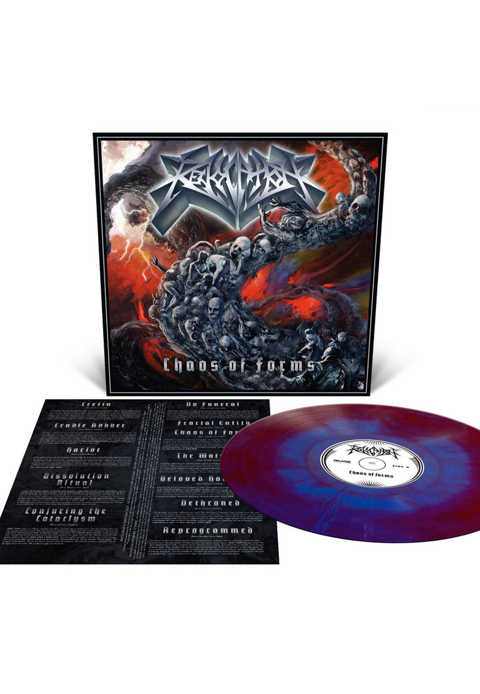 Revocation - Chaos Of Forms Ltd. Red/Cyan Blue Galaxy - Colored Vinyl | Neutral-Image