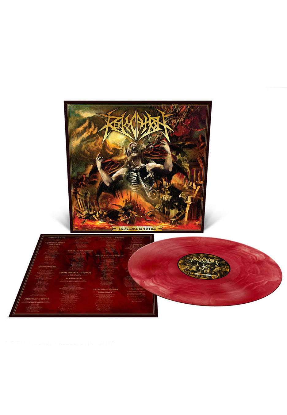 Revocation - Existence Is Futile Ltd. Oxblood/Translucent Gold Galaxy - Colored Vinyl | Neutral-Image