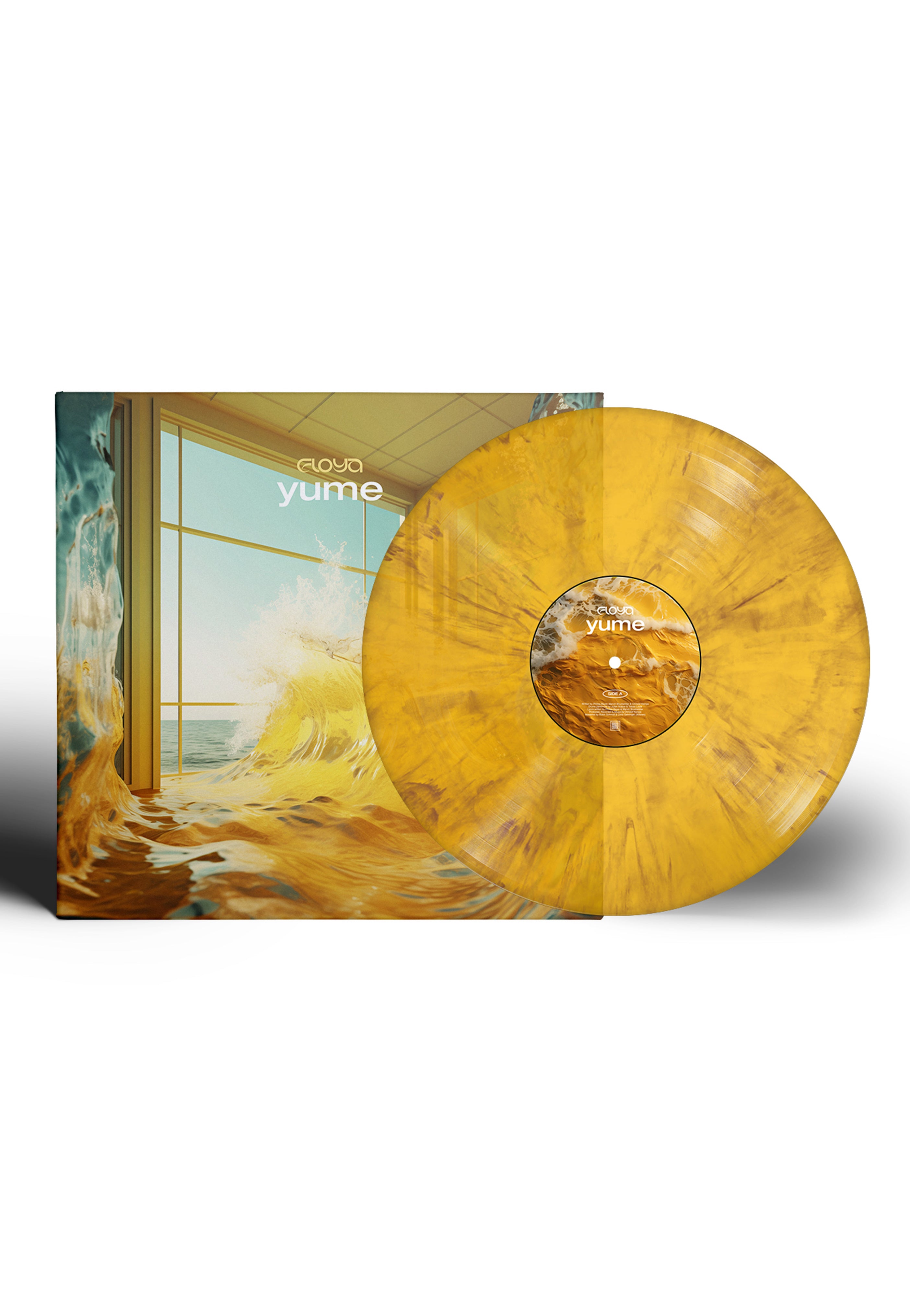 Floya - Yume Yellow Transparent/Brown - Marbled Vinyl | Neutral-Image