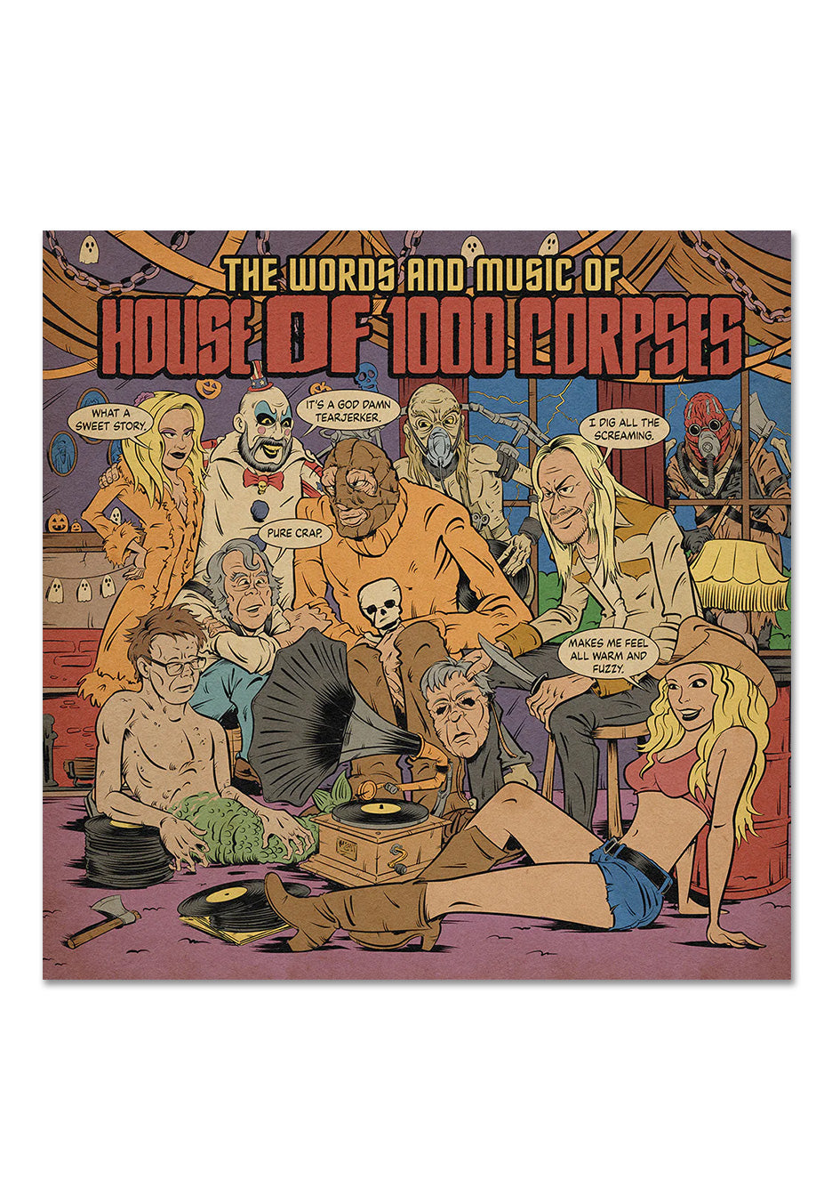 Rob Zombie - The Words & Music Of House Of 1000 Corpses Ltd. Orange/Purple/Green - Colored 2 Vinyl | Neutral-Image