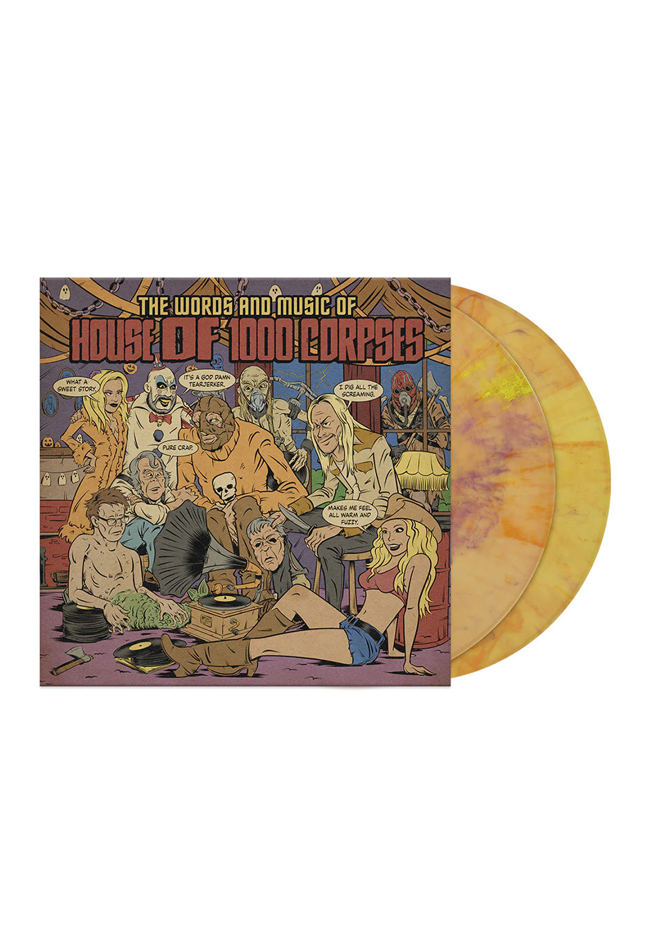 Rob Zombie - The Words & Music Of House Of 1000 Corpses Ltd. Orange/Purple/Green - Colored 2 Vinyl | Neutral-Image